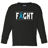 Fight Prostate Cancer Toddler Long Sleeve Shirt