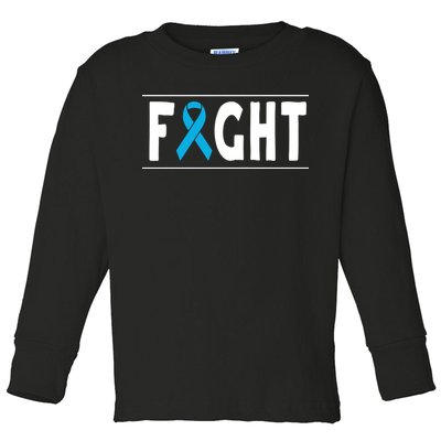 Fight Prostate Cancer Toddler Long Sleeve Shirt