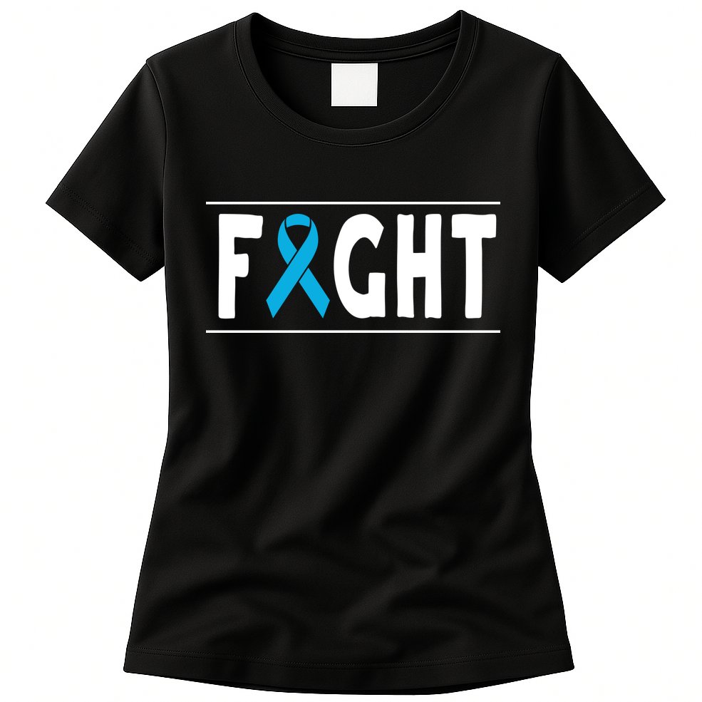 Fight Prostate Cancer Womens T-Shirt