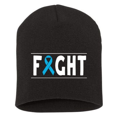 Fight Prostate Cancer Short Acrylic Beanie
