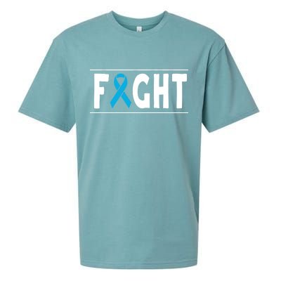 Fight Prostate Cancer Sueded Cloud Jersey T-Shirt