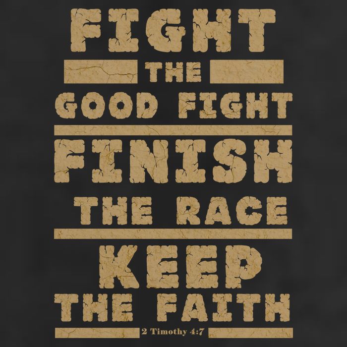 Fight The Good Fight Christian Faith 11oz C Handle Ceramic Mug