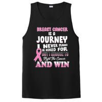 Fight The Journey And Win Breast Cancer PosiCharge Competitor Tank