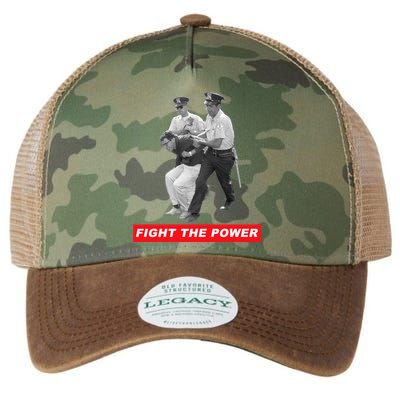 Fight The Power Bernie Arrested Legacy Tie Dye Trucker Hat