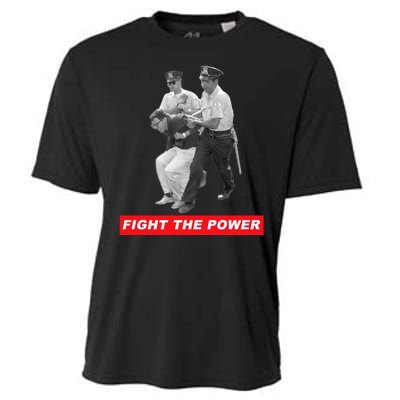 Fight The Power Bernie Arrested Cooling Performance Crew T-Shirt