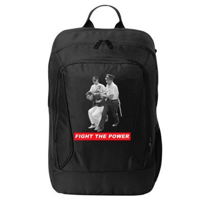 Fight The Power Bernie Arrested City Backpack