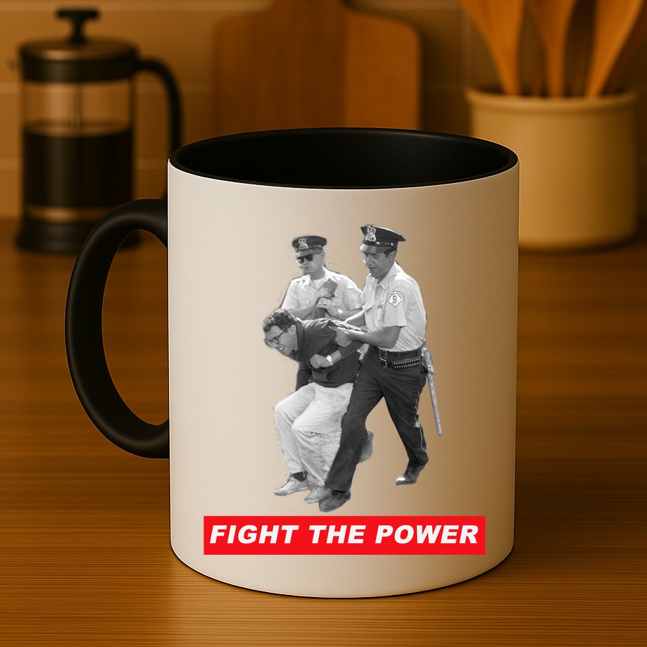 Fight The Power Bernie Arrested Mug