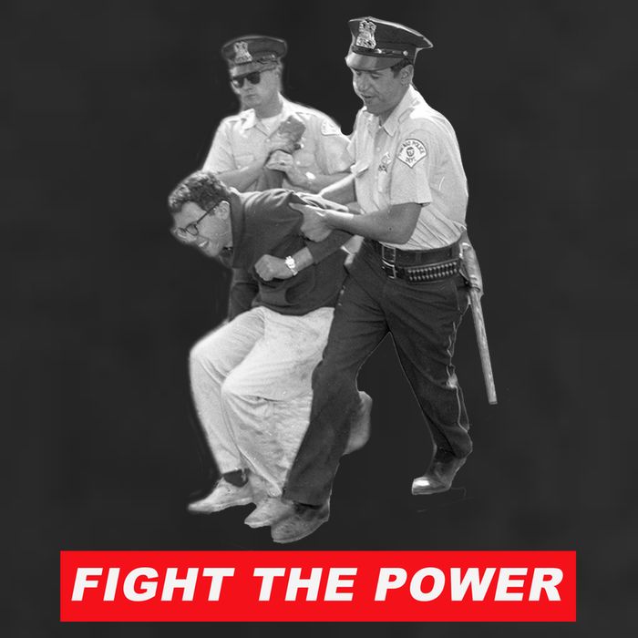 Fight The Power Bernie Arrested 15oz Campfire Ceramic Mug
