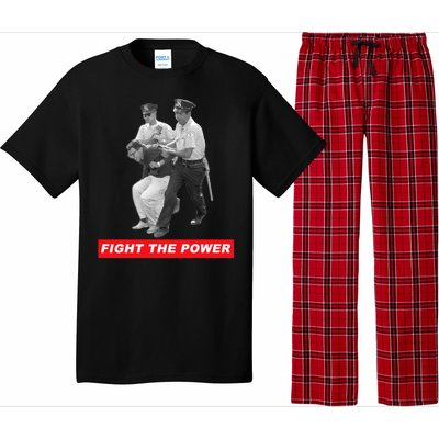 Fight The Power Bernie Arrested Pajama Set