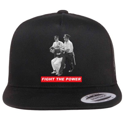 Fight The Power Bernie Arrested Flatbill Hat