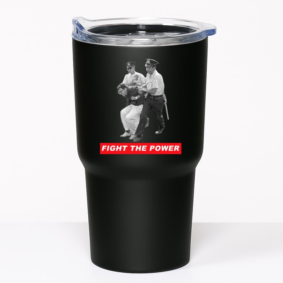 Fight The Power Bernie Arrested Tumbler