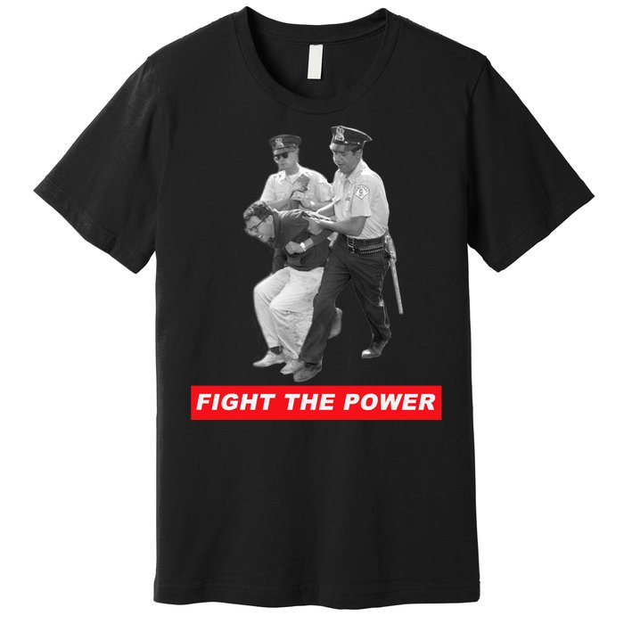 Fight The Power Bernie Arrested Premium T-Shirt