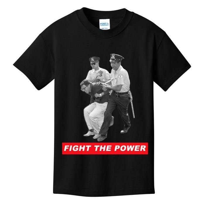 Fight The Power Bernie Arrested Kids T-Shirt