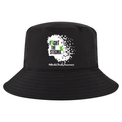 Fight The Stigma Butterflies Mental Health Cool Comfort Performance Bucket Hat