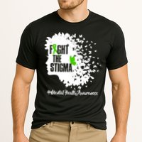 Fight The Stigma Butterflies Mental Health Cooling Performance Crew T-Shirt