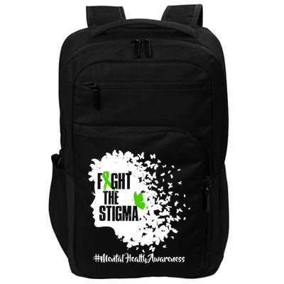Fight The Stigma Butterflies Mental Health Impact Tech Backpack