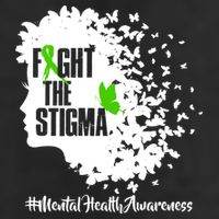Fight The Stigma Butterflies Mental Health Adult Drive Performance Visor