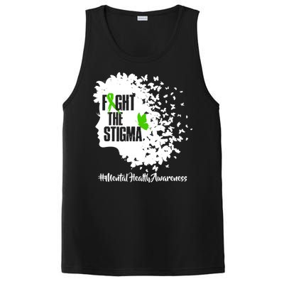 Fight The Stigma Butterflies Mental Health PosiCharge Competitor Tank