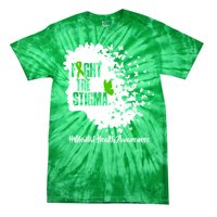 Fight The Stigma Butterflies Mental Health Tie-Dye T-Shirt