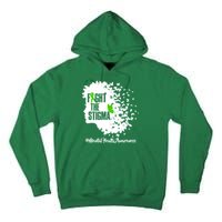 Fight The Stigma Butterflies Mental Health Tall Hoodie