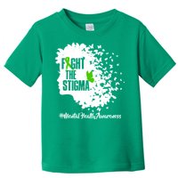 Fight The Stigma Butterflies Mental Health Toddler T-Shirt