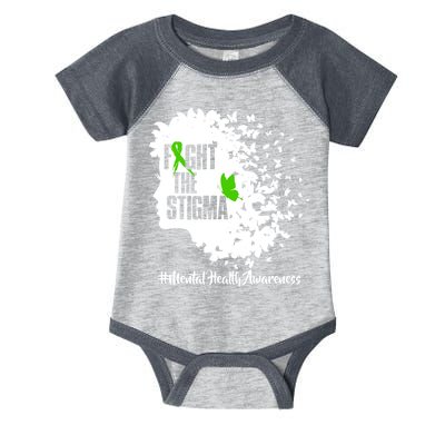 Fight The Stigma Butterflies Mental Health Infant Baby Jersey Bodysuit