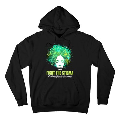 Fight The Stigma Mental Health Awareness Butterflies Hoodie