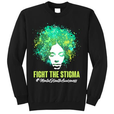 Fight The Stigma Mental Health Awareness Butterflies Sweatshirt