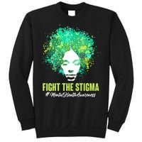 Fight The Stigma Mental Health Awareness Butterflies Sweatshirt