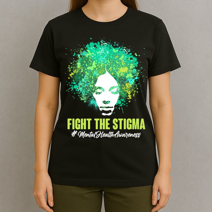 Fight The Stigma Mental Health Awareness Butterflies T-Shirt