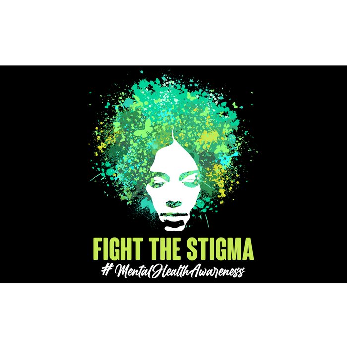 Fight The Stigma Mental Health Awareness Butterflies Bumper Sticker