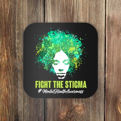 Fight The Stigma Mental Health Awareness Butterflies Coaster