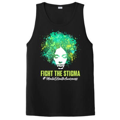 Fight The Stigma Mental Health Awareness Butterflies PosiCharge Competitor Tank