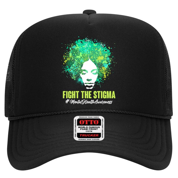 Fight The Stigma Mental Health Awareness Butterflies Trucker Hat