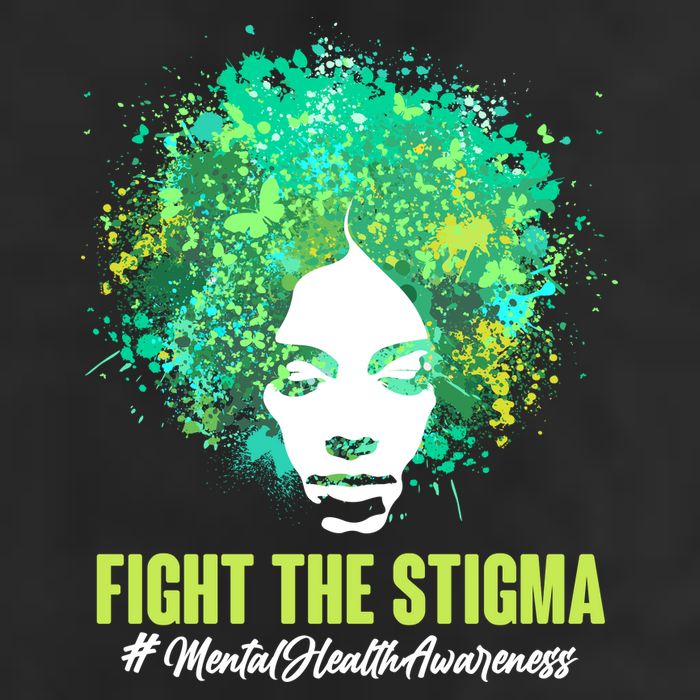 Fight The Stigma Mental Health Awareness Butterflies Trucker Hat