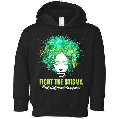 Fight The Stigma Mental Health Awareness Butterflies Toddler Hoodie