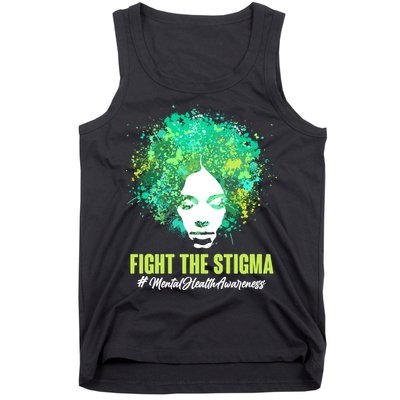 Fight The Stigma Mental Health Awareness Butterflies Tank Top