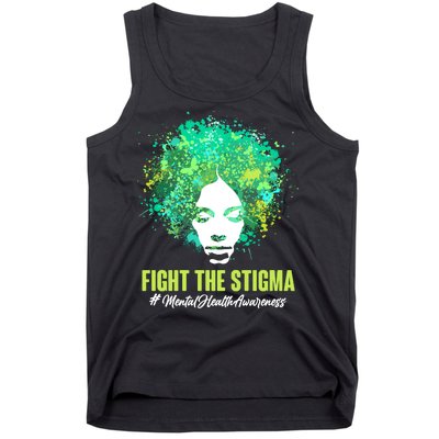 Fight The Stigma Mental Health Awareness Butterflies Tank Top