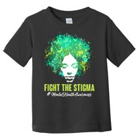 Fight The Stigma Mental Health Awareness Butterflies Toddler T-Shirt