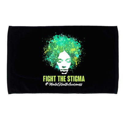 Fight The Stigma Mental Health Awareness Butterflies Microfiber Hand Towel