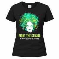 Fight The Stigma Mental Health Awareness Butterflies Women's T-Shirt