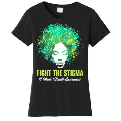 Fight The Stigma Mental Health Awareness Butterflies Women's T-Shirt