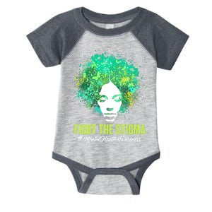 Fight The Stigma Mental Health Awareness Butterflies Infant Baby Jersey Bodysuit