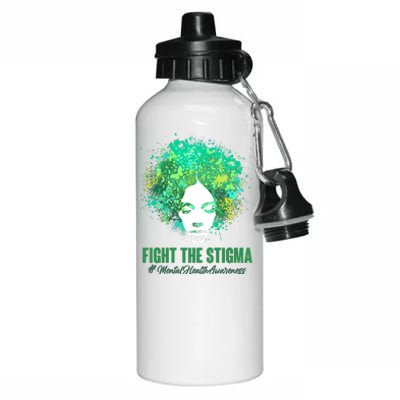 Fight The Stigma Mental Health Awareness Butterflies Aluminum Water Bottle