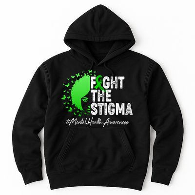 Fight The Stigma Mental Health Awareness Support Hoodie