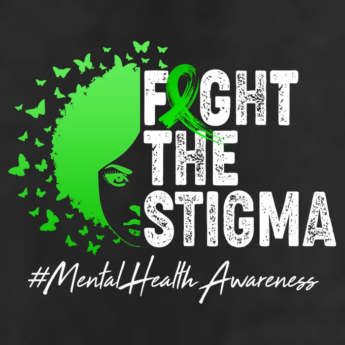 Fight The Stigma Mental Health Awareness Support Adult Drive Performance Visor