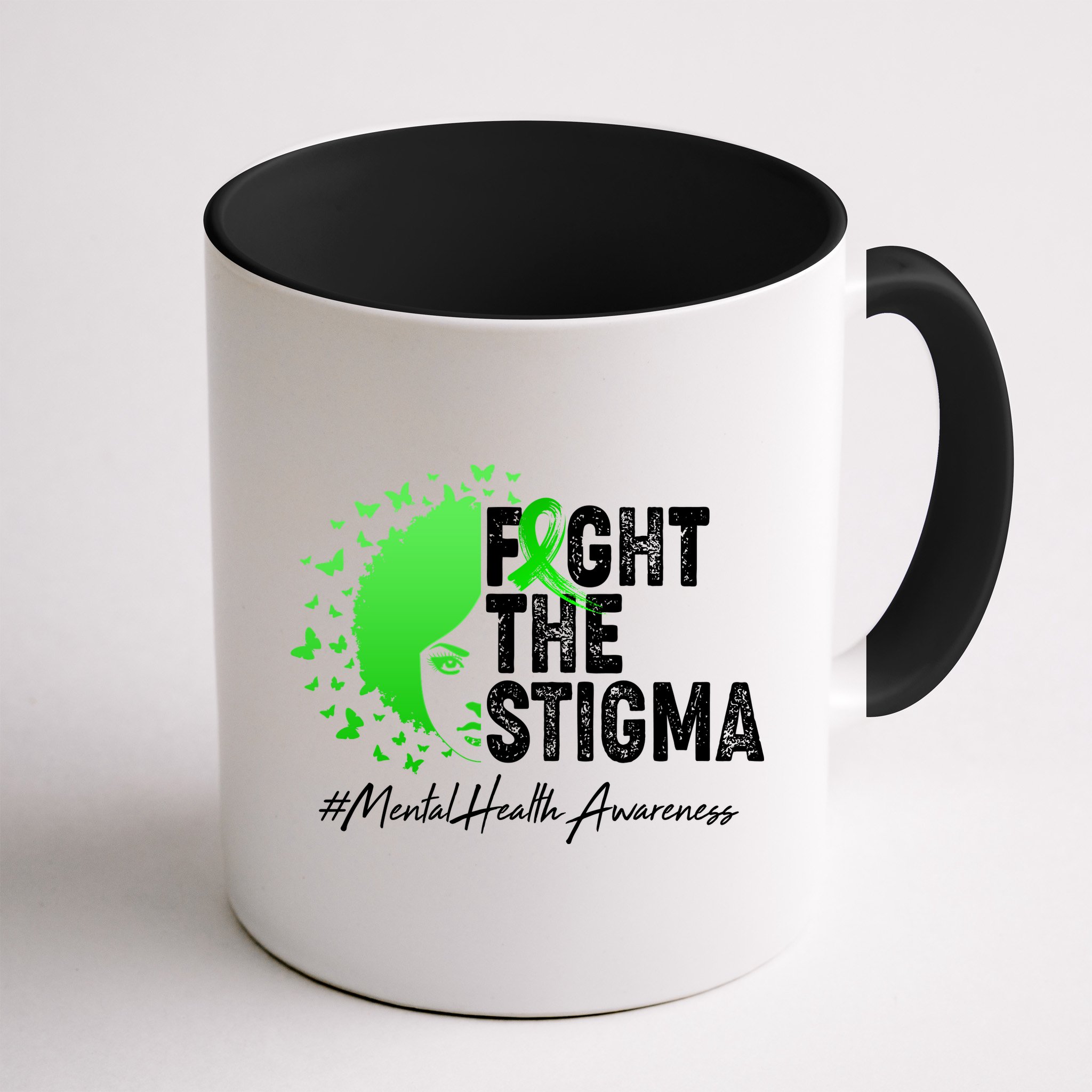 Fight The Stigma Mental Health Awareness Support Mug