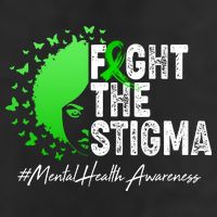 Fight The Stigma Mental Health Awareness Support 11oz C Handle Ceramic Mug