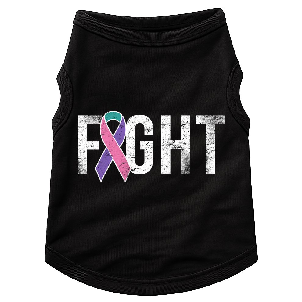 Fight Thyroid Cancer Doggie Tank