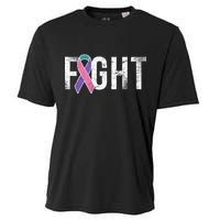 Fight Thyroid Cancer Cooling Performance Crew T-Shirt